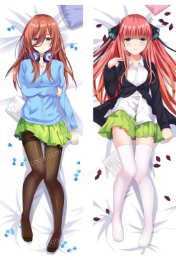 The Quintessential Quintuplets Miku Nakano Nakano Nino Full body waifu japanese anime pillowcases