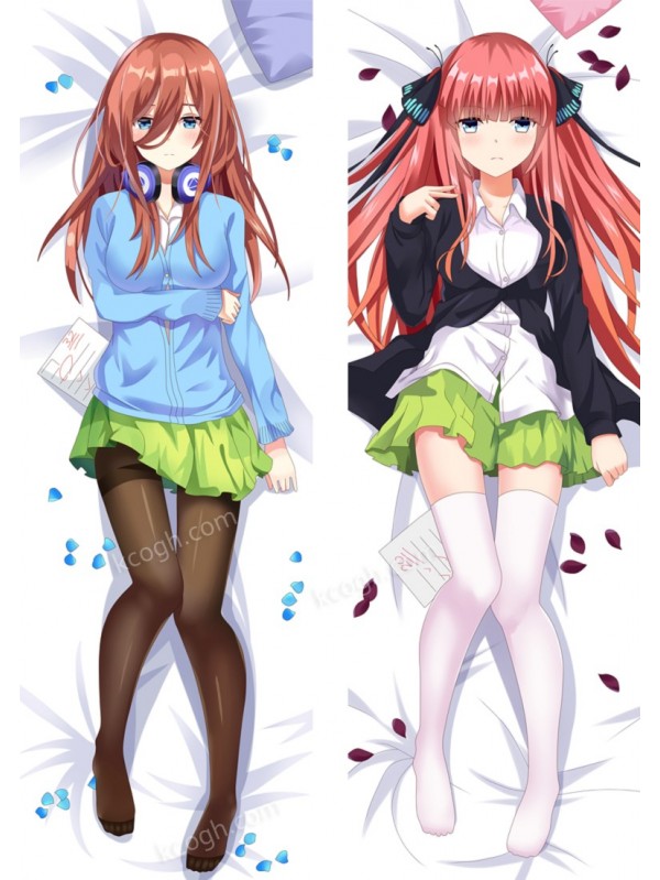 The Quintessential Quintuplets Miku Nakano Nakano Nino Full body waifu japanese anime pillowcases