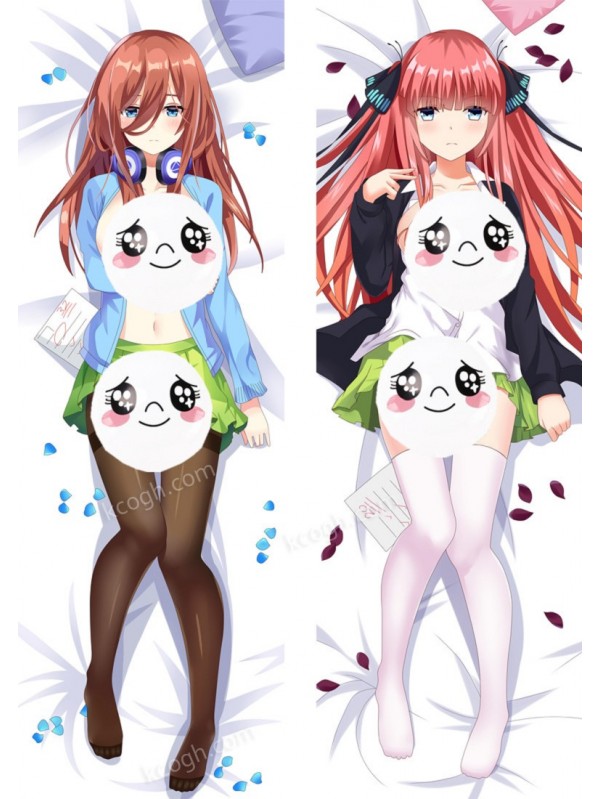 The Quintessential Quintuplets Miku Nakano Nakano Nino Full body waifu japanese anime pillowcases