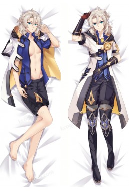 Genshin Impact Albedo Full body waifu japanese anime pillowcases