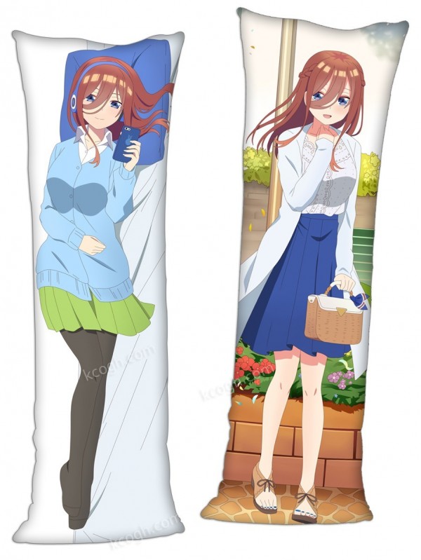 The Quintessential Quintuplets Miku Nakano Anime Dakimakura Japanese Hugging Body PillowCases