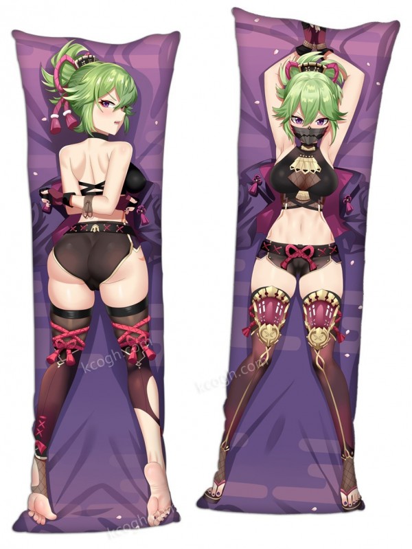 Genshin Impact Kuki Shinobu Anime Dakimakura Japanese Hugging Body PillowCases