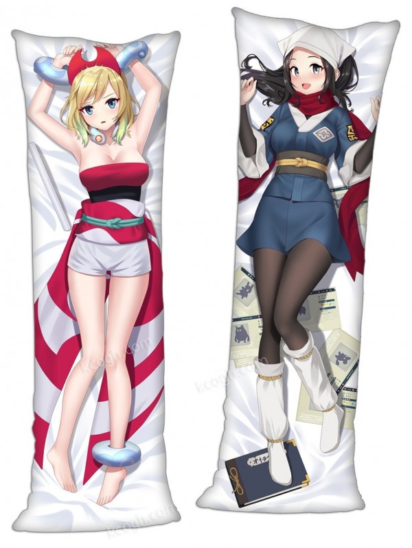 Pokemon Irida & Akari Anime Dakimakura Japanese Hugging Body PillowCases