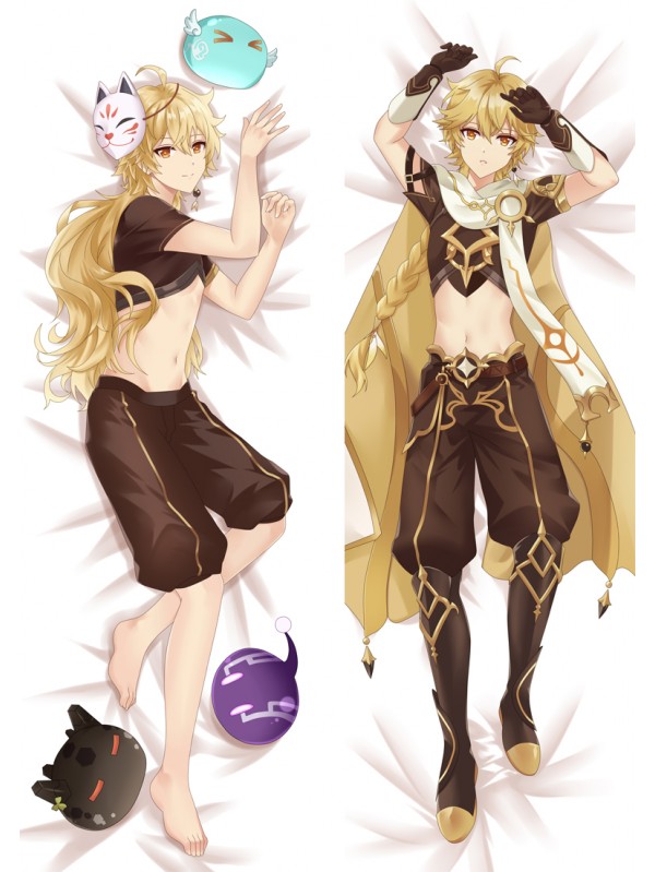 Genshin Impact Aether Full body waifu japanese anime pillowcases