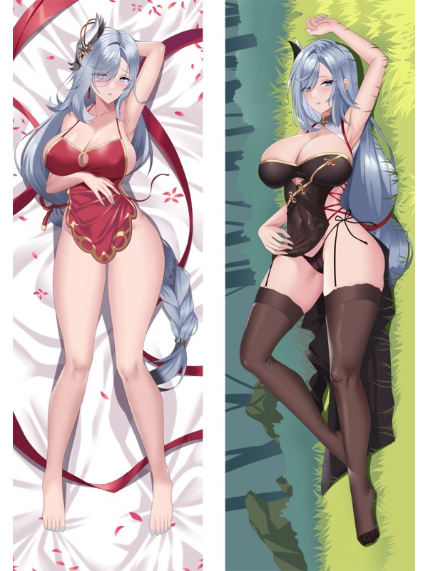 Genshin Impact Shenhe Full body waifu japanese anime pillowcases