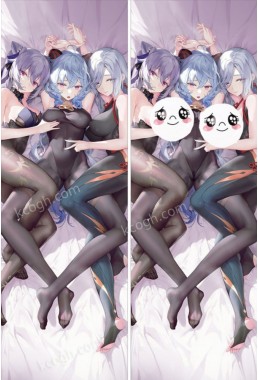 Genshin Impact Keqing Ganyu Shenhe Anime Dakimakura Japanese Hugging Body PillowCases