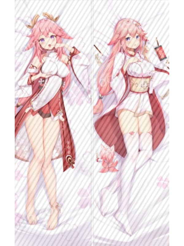 Yae Miko Genshin Impact Anime Dakimakura Japanese Hugging Body PillowCases