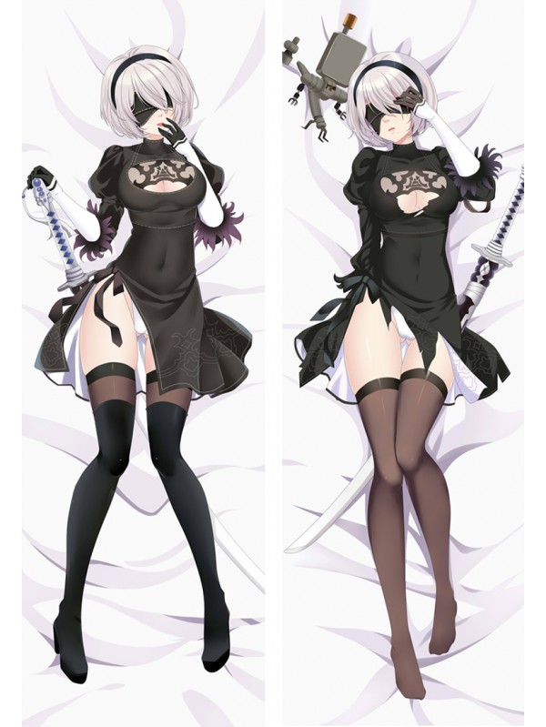 2B - Nier Automata Anime Dakimakura Japanese Love Body Pillow Cover