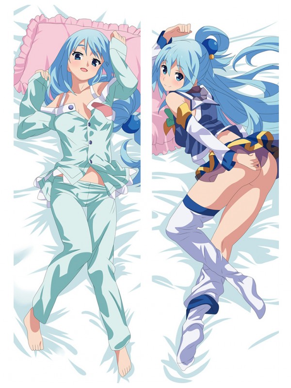 Aqua - Konosuba Anime Dakimakura Japanese Love Body Pillow Cover