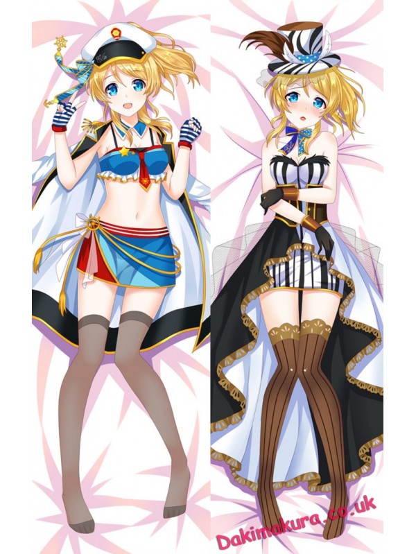 Ayase Eli - Love Live Anime Dakimakura Japanese Hugging Body Pillow Cover