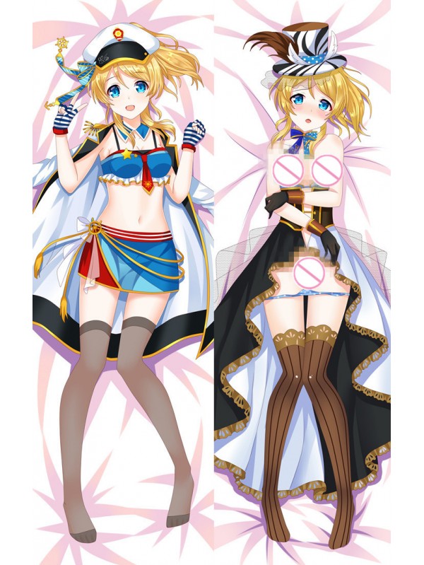 Ayase Eli - Love Live Anime Dakimakura Japanese Love Body Pillow Cover