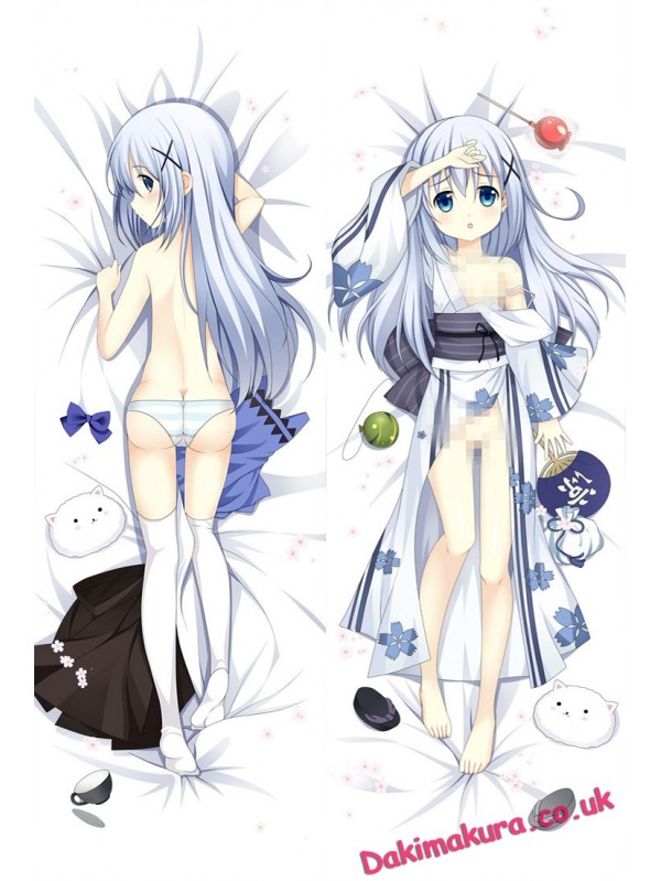 Chino Kafuu - Is the Order Rabbit Anime Dakimakura Japanese Hugging Body Pillow Cover