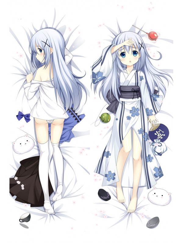 Chino Kafuu - Is the Order Rabbit Full body pillow anime waifu japanese anime pillow case