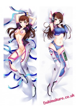 D Va - Overwatch Anime Dakimakura Japanese Hugging Body Pillow Cover