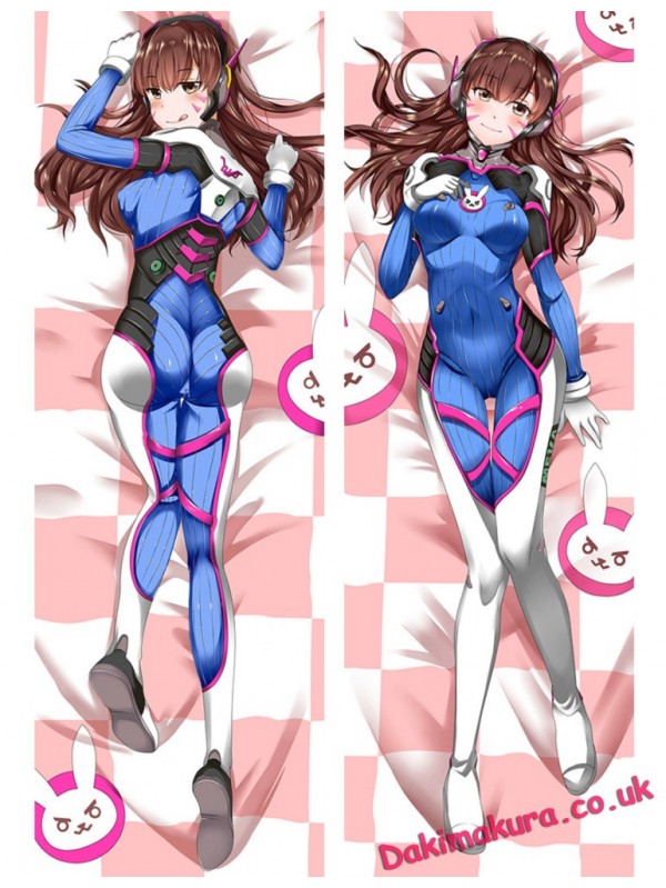 D Va - Overwatch Anime Dakimakura Japanese Love Body Pillow Cover