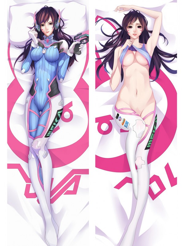 D Va - Overwatch Anime Body Pillow Case japanese love pillows for sale