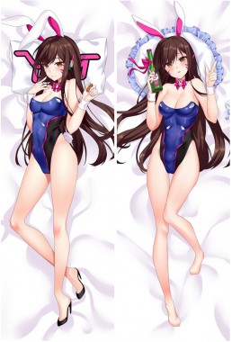 D Va - Overwatch Anime Dakimakura Japanese Hugging Body Pillow Cover