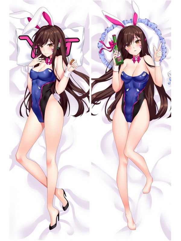 D Va - Overwatch Anime Dakimakura Japanese Hugging Body Pillow Cover