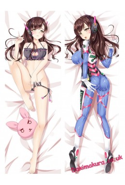 D.Va - Overwatch Anime Dakimakura Japanese Love Body Pillow Cover