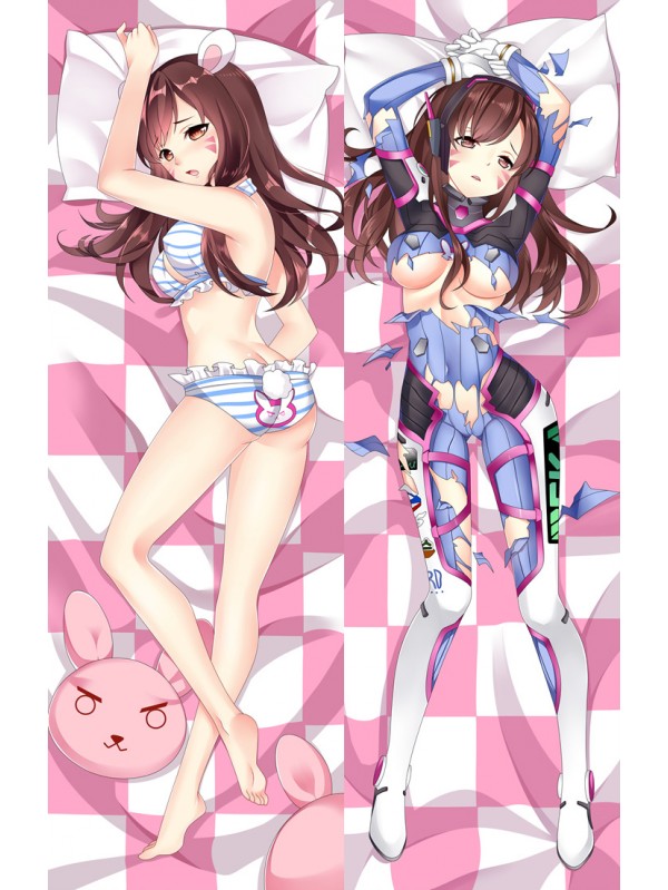 D.va - Overwatch Anime Dakimakura Japanese Love Body Pillow Cover