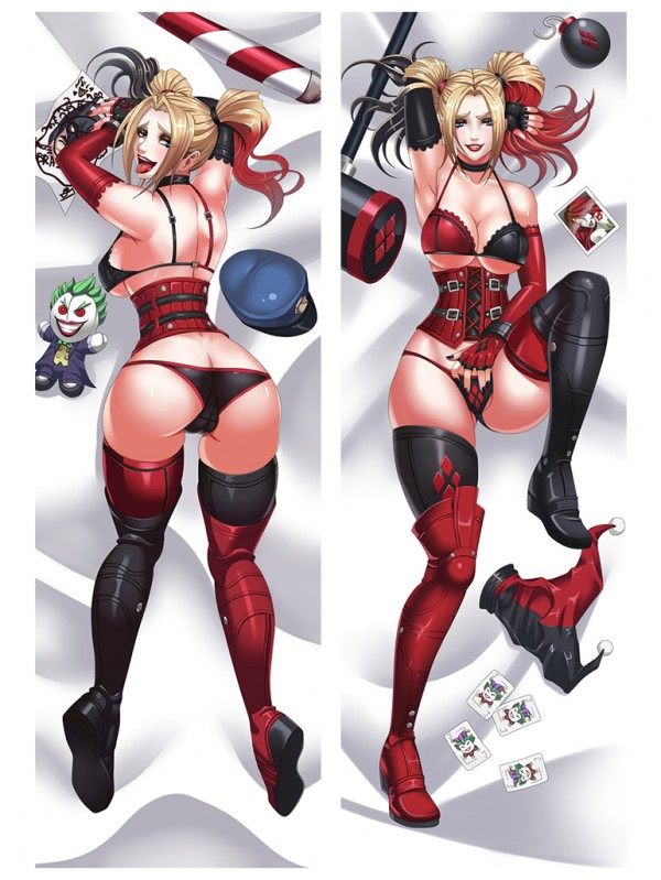 Harley Quinn Anime Dakimakura Japanese Hugging Body Pillow Cover