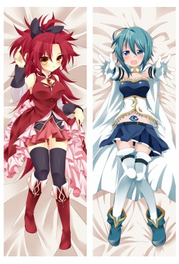 Kyoko Sakura and Sayaka Miki - Mahou Shoujo Madoka Magica Anime Dakimakura Japanese Hugging Body Pillow Cover