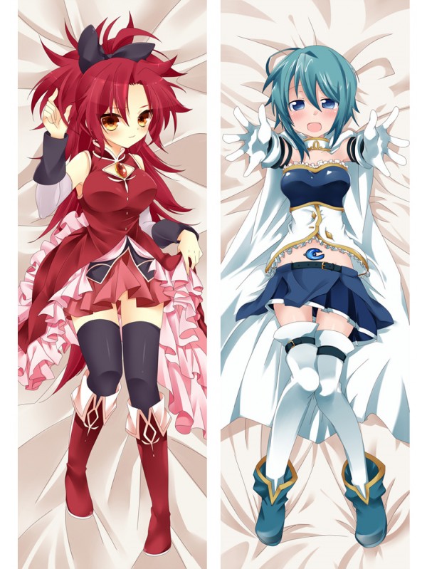 Kyoko Sakura and Sayaka Miki - Mahou Shoujo Madoka Magica Anime Dakimakura Japanese Hugging Body Pillow Cover