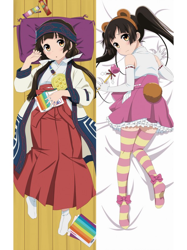 Machi Amayadori - Kuma Miko Girl Meets Bear Japanese anime body pillow anime hugging pillow case