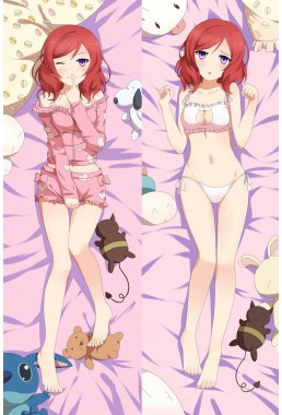 Maki Nishikino - Love Live Anime Dakimakura Japanese Love Body Pillow Cover