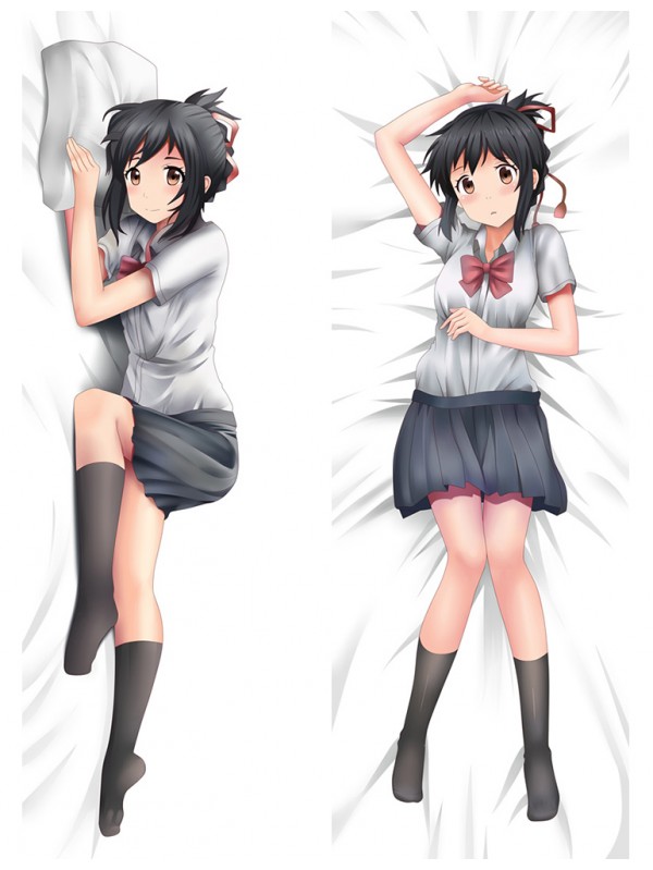 Mitsuha Miyamizu - Your Name Japanese anime body pillow anime hugging pillow case