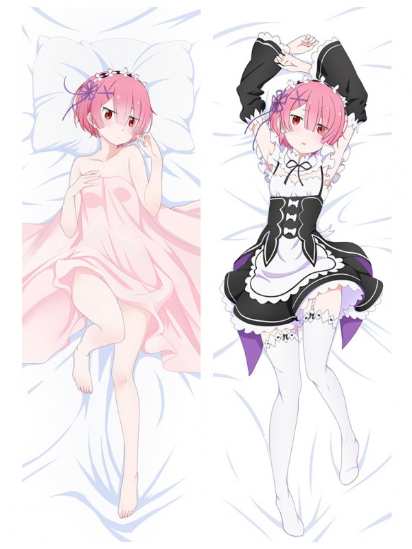 Ram - Re Zero Anime Body Pillow Case japanese love pillows for sale