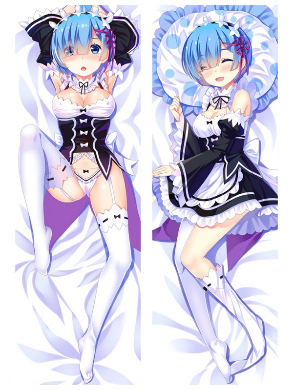 Rem - Re Zero Anime Body Pillow Case japanese love pillows for sale