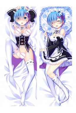 Rem - Re Zero Anime Dakimakura Japanese Love Body Pillow Cover