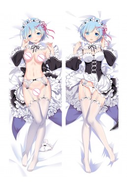 Rem - Re Zero Anime Dakimakura Japanese Love Body Pillow Cover