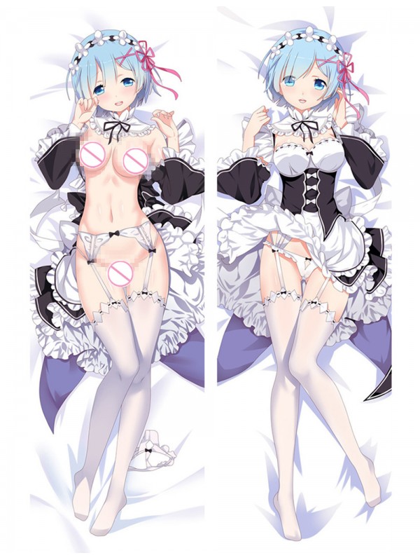 Rem - Re Zero Anime Dakimakura Japanese Love Body Pillow Cover