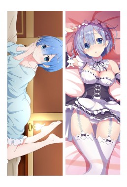 Rem - Re Zero Anime Dakimakura Japanese Hugging Body Pillow Cover