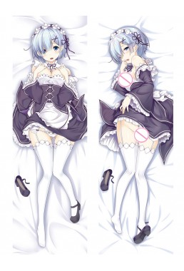 Rem - Re Zero Anime Dakimakura Japanese Love Body Pillow Cover