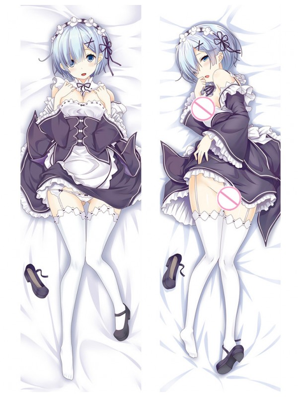 Rem - Re Zero Anime Dakimakura Japanese Love Body Pillow Cover