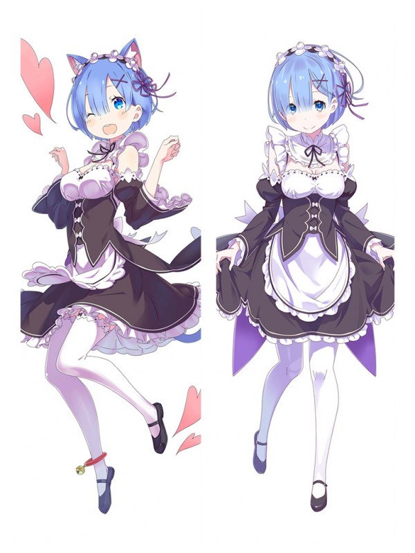 Rem - Re Zero Anime Dakimakura Japanese Hugging Body Pillow Cover