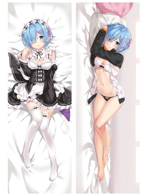 Rem - Re Zero Anime Dakimakura Japanese Love Body Pillow Cover