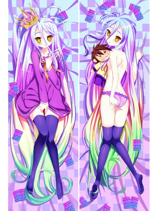 Shiro - No Game No Life Long pillow anime japenese love pillow cover