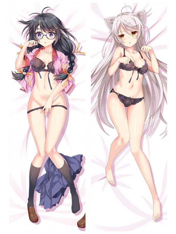 Tsubasa Hanekawa - Monogatari Anime Dakimakura Japanese Hugging Body Pillow Cover