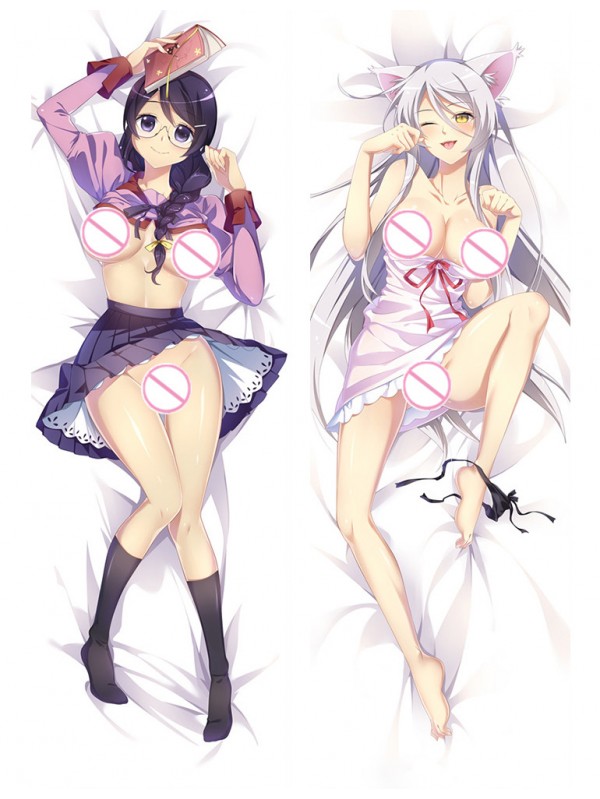 Bakemonogatari Anime Dakimakura Japanese Hugging Body Pillow Cover