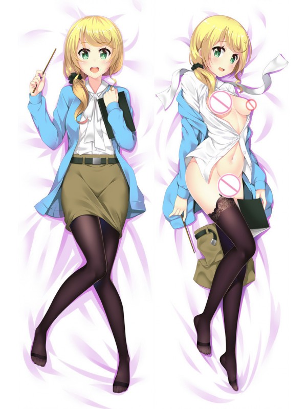 Ellen Baker Anime Dakimakura Japanese Hugging Body Pillow Cover