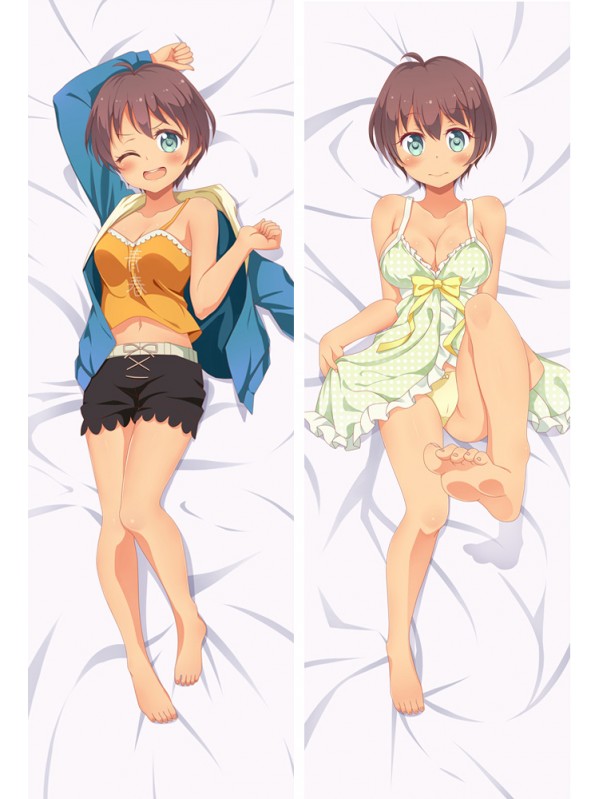 Hajime Shinoda - New Game! Anime Dakimakura Japanese Hugging Body Pillow Cover