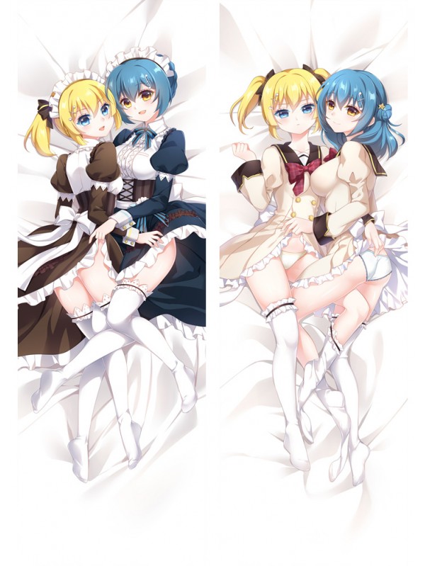 Kougami Kanon and Kunieda Shiho - Battle Girl High School Anime Dakimakura Hugging Body Pillow Cover