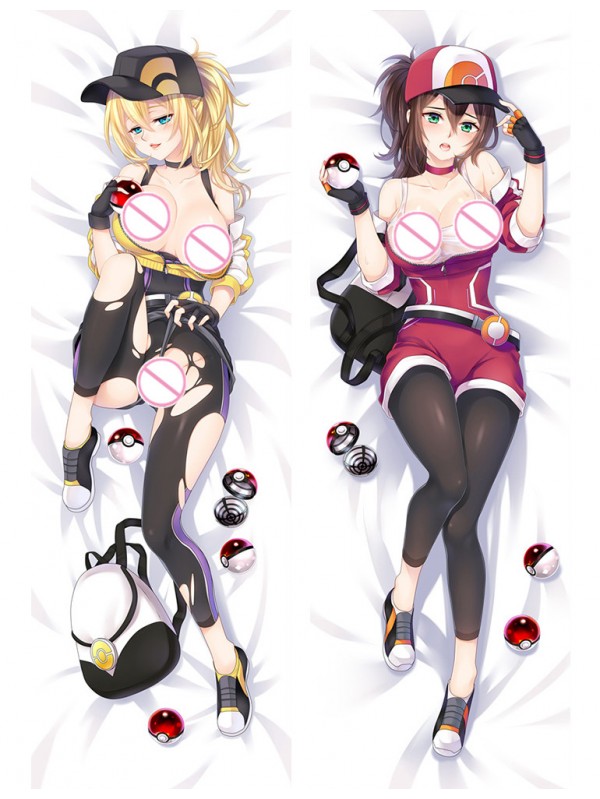 Pokemon Go Trainer Anime Dakimakura Japanese Hugging Body Pillow Cover