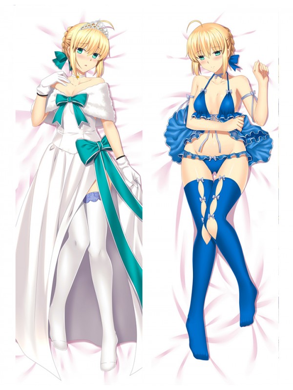 Saber - Fate Anime Body Pillow Case japanese love pillows for sale