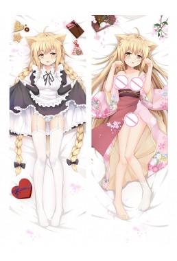 Yuzu - Konohana Kitan Anime Dakimakura Japanese Hugging Body Pillow Cover