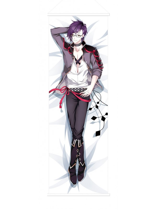 Akashi Kuniyuki Touken Ranbu Male Japanese Anime Painting Home Decor Wall Scroll Posters